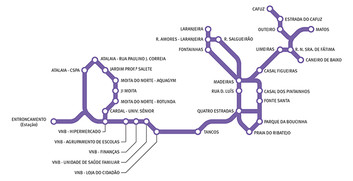 transporte a pedido mapa